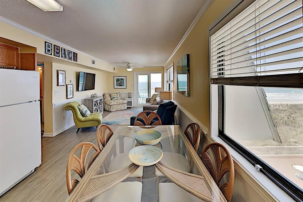 *2Br Oceanfront Retreat*King Ensuite*Pool*Nmb Cherry Grove*Pc4 Myrtle Beach Esterno foto