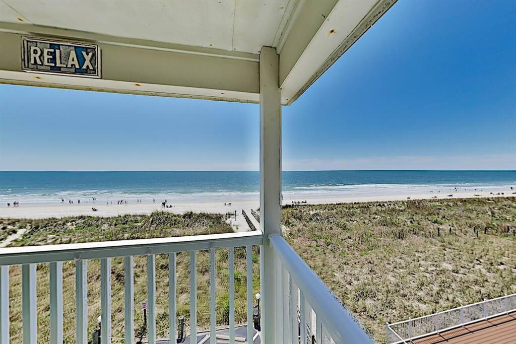 *2Br Oceanfront Retreat*King Ensuite*Pool*Nmb Cherry Grove*Pc4 Myrtle Beach Esterno foto