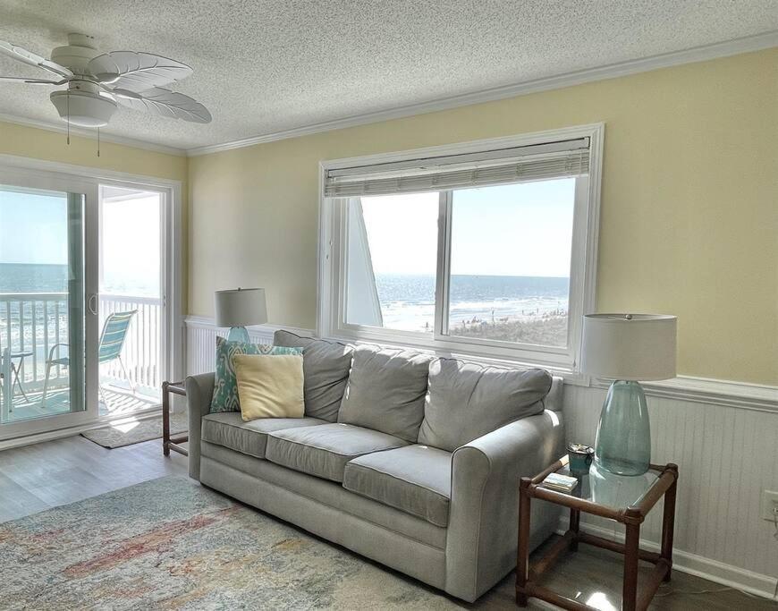 *2Br Oceanfront Retreat*King Ensuite*Pool*Nmb Cherry Grove*Pc4 Myrtle Beach Esterno foto