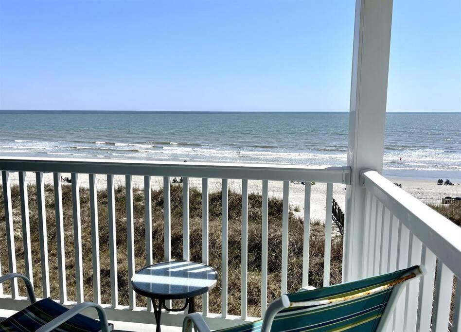 *2Br Oceanfront Retreat*King Ensuite*Pool*Nmb Cherry Grove*Pc4 Myrtle Beach Esterno foto