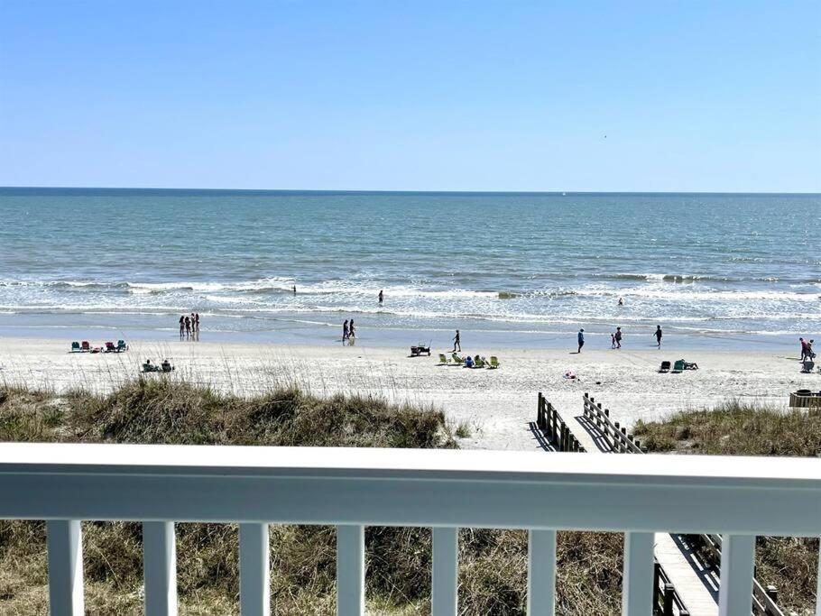 *2Br Oceanfront Retreat*King Ensuite*Pool*Nmb Cherry Grove*Pc4 Myrtle Beach Esterno foto