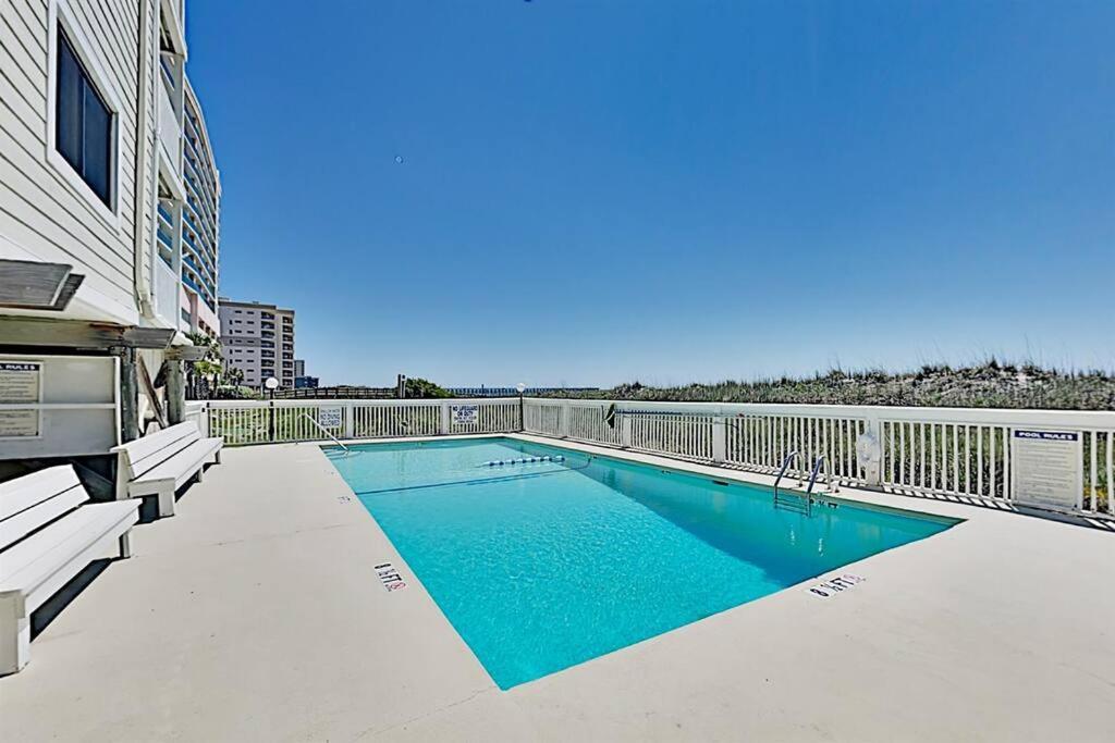 *2Br Oceanfront Retreat*King Ensuite*Pool*Nmb Cherry Grove*Pc4 Myrtle Beach Esterno foto