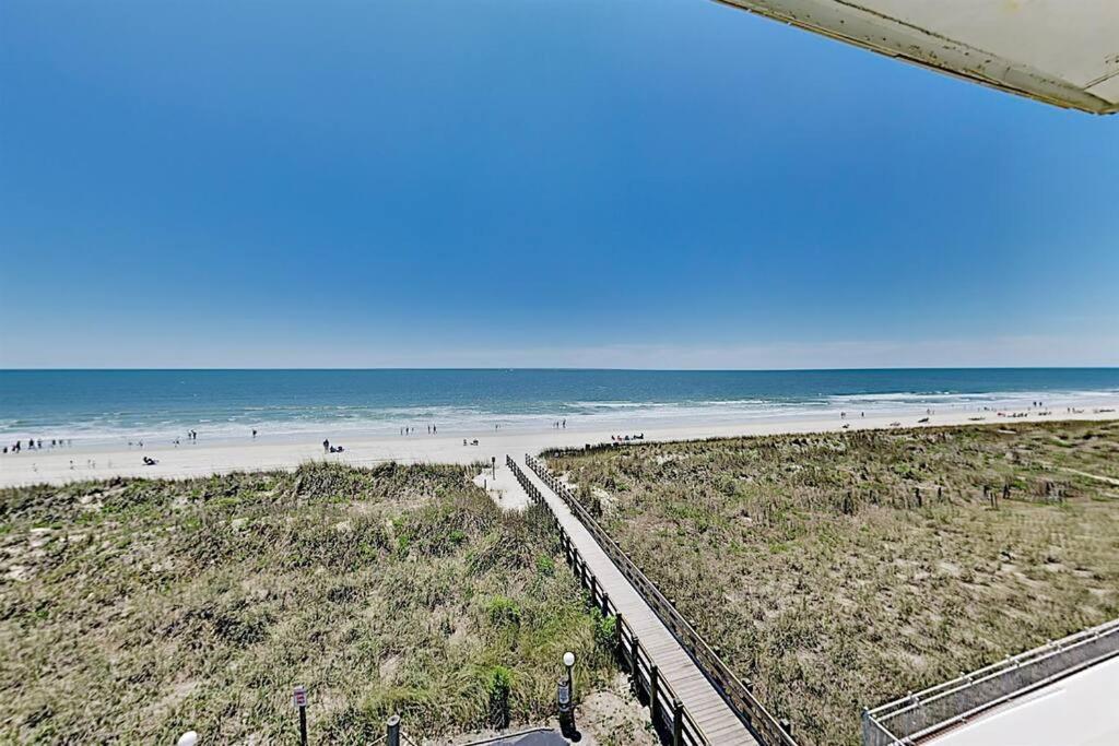 *2Br Oceanfront Retreat*King Ensuite*Pool*Nmb Cherry Grove*Pc4 Myrtle Beach Esterno foto